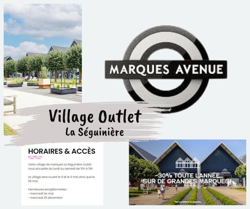 L'Eclat Travot Central Lumineux Vue Sublime Cholet Exterior foto